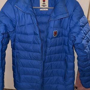 Fjallraven Expedition X-LATT Women's Blue Puffer Jacket